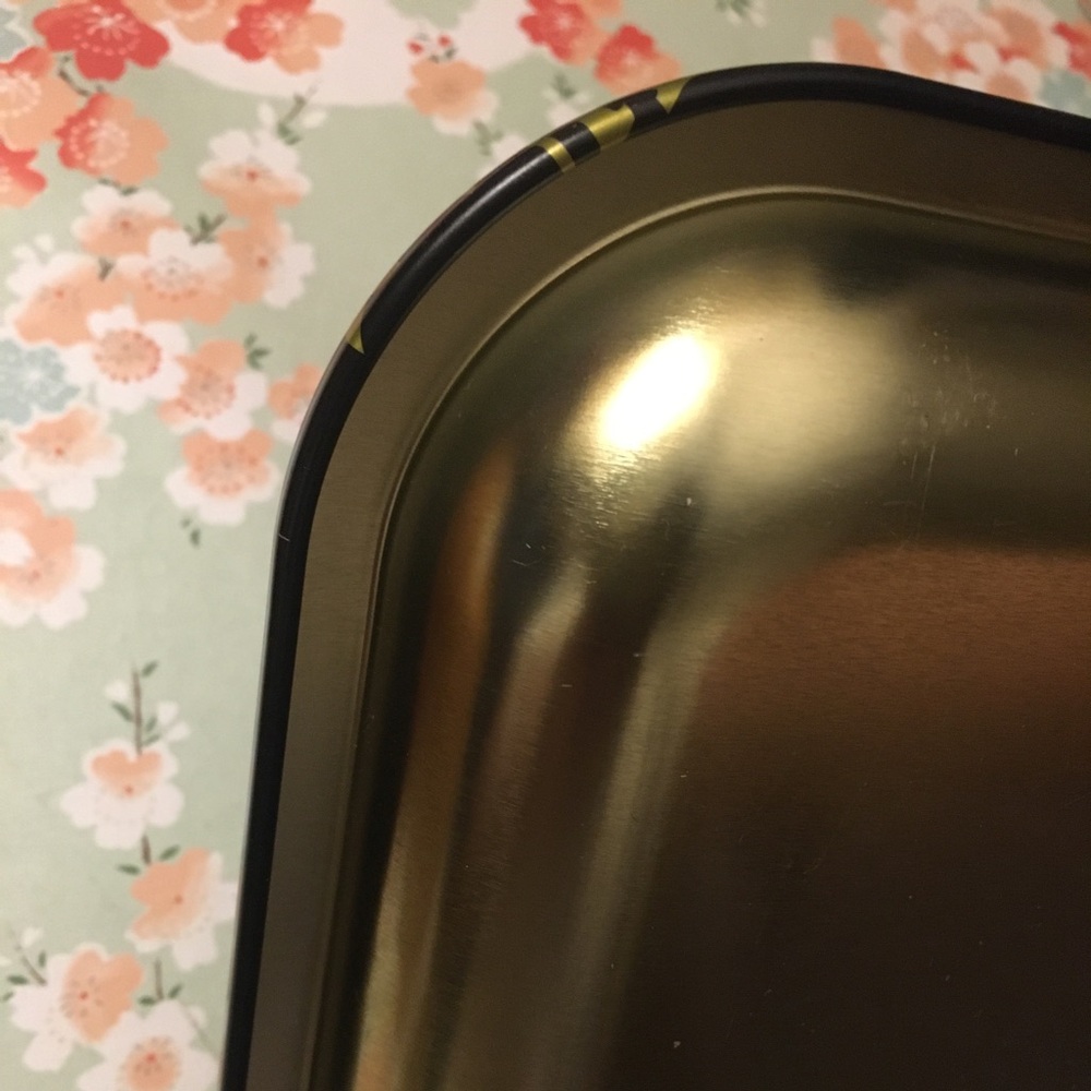 Supreme Gold on Black LV print metal tray - Picture 5 of 6